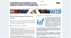 Desktop Screenshot of lcf-reunion.fr