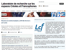 Tablet Screenshot of lcf-reunion.fr